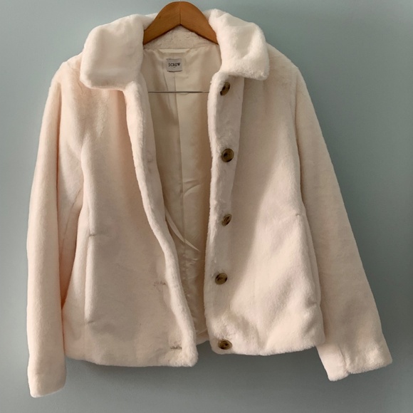 Jcrew Factory Faux Fur coat - Picture 5 of 9